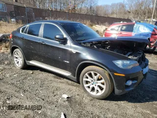 2011 BMW X6 50i with VIN 5UXFG8C57BLZ95372, listed as a Copart auction lot 43621335 with 101,898 mi miles and Clean Title. Bid and sale history available at carsss.com. Image 4.