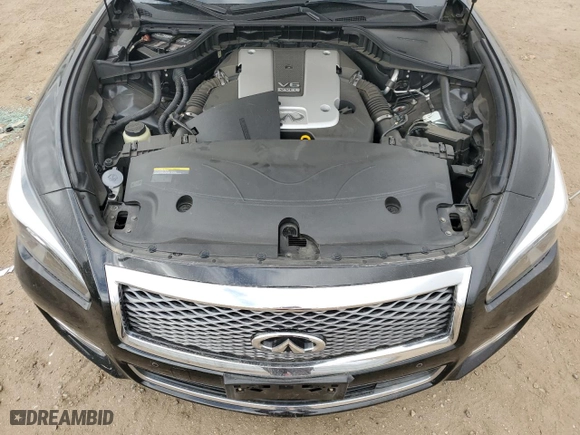2015 Infiniti Q70L with VIN JN1BY1PP0FM600547, listed as a Copart auction lot 81552874 with 51,115 mi miles and Salvage Title. Bid and sale history available at carsss.com. Image 13.