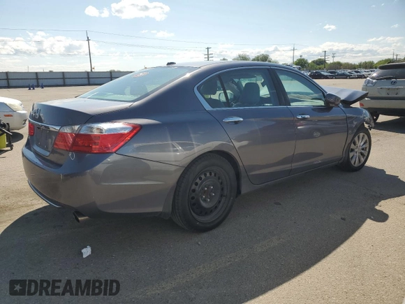 2015 Honda Accord EX-L with VIN 1HGCR2F85FA126936, listed as a Copart auction lot 57354905 with 109,879 mi miles and Salvage title. Bid and sale history available at DreamBid. Image 3.