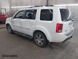 2012 Honda Pilot Touring with VIN 5FNYF4H9XCB035551, listed as a IAAI auction lot 41668893 with 1 mi miles. Bid and sale history available at carsss.com. Image 3.