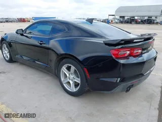 2019 Chevrolet Camaro 1LT with VIN 1G1FB1RS9K0154815, listed as a IAAI auction lot 41486750 with 55,976 mi miles. Bid and sale history available at carsss.com. Image 3.