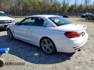 2015 BMW 4 Series 435i with VIN WBA3T3C55FP737964, listed as a Copart auction lot 45462005 with Not Provided miles and Salvage Title. Bid and sale history available at carsss.com. Image 2.