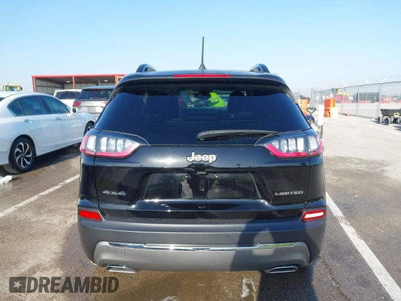 2022 Jeep Cherokee Limited with VIN 1C4PJMDX1ND520783, listed as a IAAI auction lot 41989564 with 55,947 mi miles and . Bid and sale history available at DreamBid. Image 17.