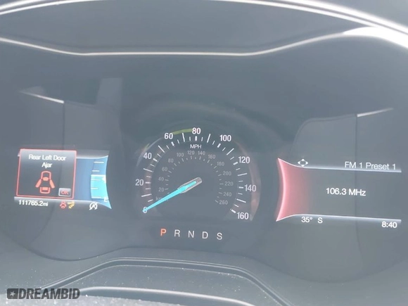 2019 Ford Fusion SE with VIN 3FA6P0HD0KR108348, listed as a IAAI auction lot 41689127 with 111,765 mi miles. Bid and sale history available at carsss.com. Image 7.