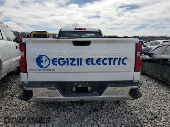 2019 Chevrolet Silverado 1500 Work Truck with VIN 3GCNWAEF1KG261966, listed as a Copart auction lot 50313505 with 160,135 mi miles and Salvage Title. Bid and sale history available at DreamBid. Image 6.