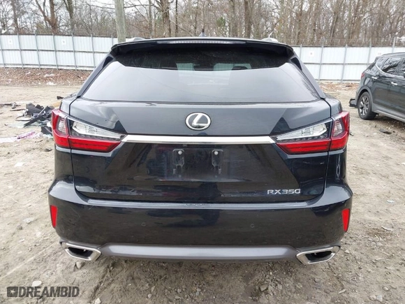 2016 Lexus RX 350 with VIN 2T2ZZMCA1GC019497, listed as a IAAI auction lot 41465583 with NaN miles. Bid and sale history available at carsss.com. Image 16.