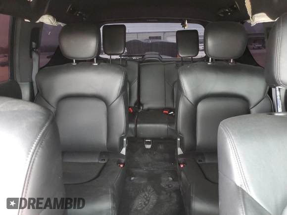 2023 Nissan Armada SL with VIN JN8AY2BB9P9837556, listed as a Copart auction lot 46731335 with 24,505 mi miles and Salvage Title. Bid and sale history available at carsss.com. Image 10.