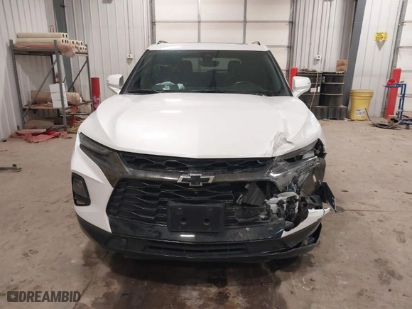 2021 Chevrolet Blazer RS with VIN 3GNKBKRS8MS517992, listed as a IAAI auction lot 41579870 with 44,503 mi miles. Bid and sale history available at carsss.com. Image 12.