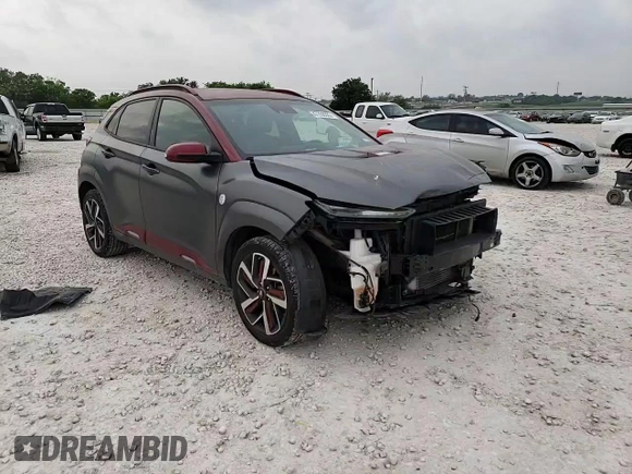 2019 Hyundai Kona Ultimate with VIN KM8K53A50KU311778, listed as a Copart auction lot 47336503 with 47,100 mi miles and . Bid and sale history available at DreamBid. Image 12.