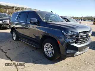 2021 Chevrolet Tahoe LT with VIN 1GNSCNKD0MR222527, listed as a Copart auction lot 43540745 with 69,076 mi miles and Salvage title. Bid and sale history available at DreamBid. Image 4.