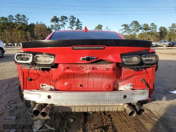 2021 Chevrolet Camaro 2SS with VIN 1G1FH1R71M0104729, listed as a Copart auction lot 87656215 with 42,276 mi miles and Salvage Title. Bid and sale history available at carsss.com. Image 6.