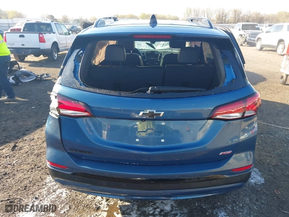2024 Chevrolet Equinox RS with VIN 3GNAXMEG0RL283424, listed as a IAAI auction lot 41880334 with 16,823 mi miles. Bid and sale history available at carsss.com. Image 14.