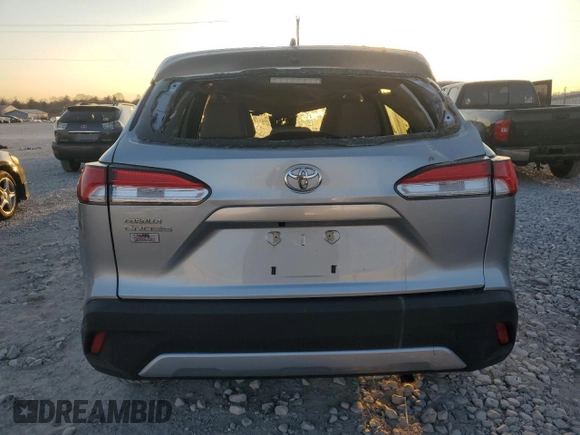 2023 Toyota Corolla Cross L with VIN 7MUAAAAG4PV050643, listed as a Copart auction lot 46923455 with Not provided miles and Non repairable. Bid and sale history available at DreamBid. Image 6.
