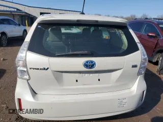 2012 Toyota Prius Two with VIN JTDZN3EU2C3018444, listed as a Copart auction lot 49253495 with 207,373 mi miles and Salvage Title. Bid and sale history available at DreamBid. Image 6.