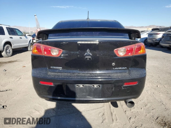2014 Mitsubishi Lancer GT with VIN JA32U8FW3EU004081, listed as a Copart auction lot 86658984 with 138,634 mi miles and Salvage Title. Bid and sale history available at carsss.com. Image 6.