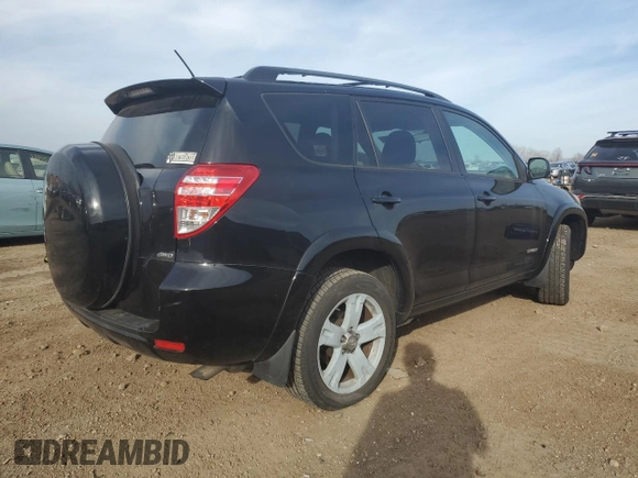 2010 Toyota RAV4 Sport with VIN 2T3RF4DV5AW029610, listed as a Copart auction lot 49258505 with 180,428 mi miles and Salvage Title. Bid and sale history available at carsss.com. Image 3.