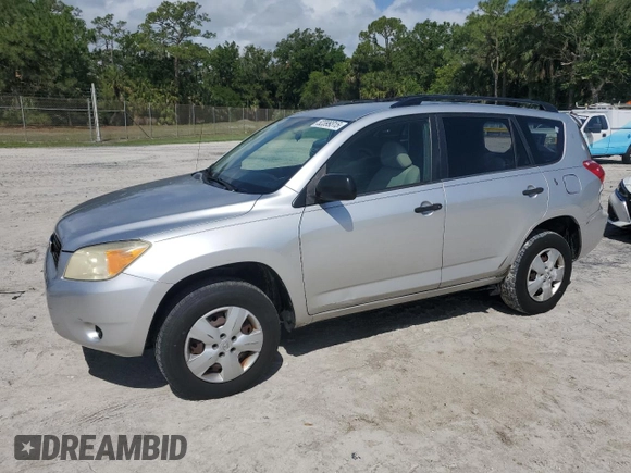 2008 Toyota RAV4 with VIN JTMZD33V086081028, listed as a Copart auction lot 52399315 with 165,294 mi miles and Salvage Title. Bid and sale history available at carsss.com. Image 1.