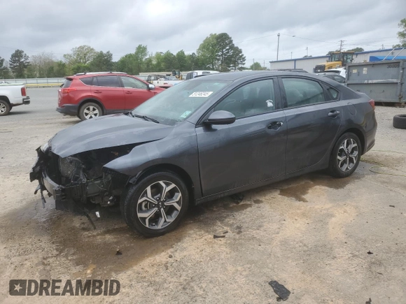 2021 Kia Forte LXS with VIN 3KPF24AD5ME303852, listed as a Copart auction lot 51246245 with 87,084 mi miles and Salvage Title. Bid and sale history available at carsss.com. Image 1.