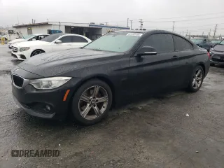 2015 BMW 4 Series 428i with VIN WBA3N7C53FK223884, listed as a Copart auction lot 44138705 with 108,348 mi miles and Salvage Title. Bid and sale history available at carsss.com. Image 1.