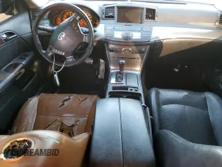 2006 Infiniti M45 with VIN JNKBY01E66M203731, listed as a Copart auction lot 78097884 with 271,786 mi miles and Salvage Title. Bid and sale history available at carsss.com. Image 8.