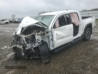 2021 Toyota Tacoma 4WD SR with VIN 3TMCZ5AN9MM420434, listed as a Copart auction lot 48916885 with 76,614 mi miles and Salvage Title. Bid and sale history available at carsss.com. Image 1.