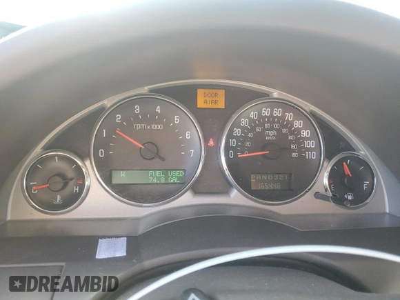 2006 Buick Rendezvous with VIN 3G5DA03L36S641124, listed as a Copart auction lot 52765305 with 165,448 mi miles and Clean Title. Bid and sale history available at DreamBid. Image 9.