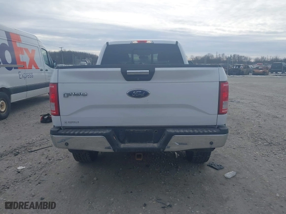 2015 Ford F-150 XLT w/HD Payload Pkg with VIN 1FTFW1EG5FKD45591, listed as a IAAI auction lot 41358244 with 134,081 mi miles. Bid and sale history available at carsss.com. Image 16.