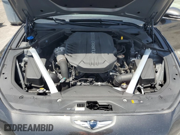 2022 Genesis G70 3.3T с VIN KMTG54TE3NU098344, выставлен на аукционе Copart как лот 60034105 с пробегом 39 487 миль миль и Списание • Salvage title. История ставок и продаж доступна на DreamBid. Изображение 11.