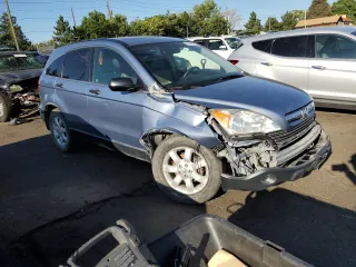 2007 Honda CR-V EX with VIN JHLRE48587C072687, listed as a Copart auction lot 61468754 with 159,002 mi miles and Non Repairable. Bid and sale history available at carsss.com. Image 4.