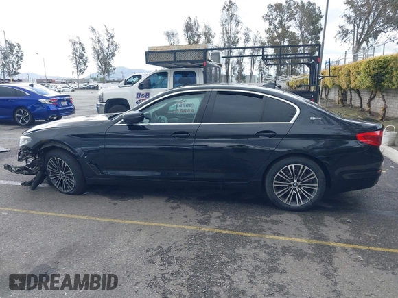 2019 BMW 5 Series 530e with VIN WBAJA9C52KB399480, listed as a IAAI auction lot 41714228 with 90,435 mi miles and . Bid and sale history available at DreamBid. Image 14.