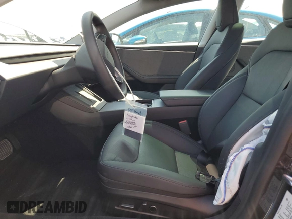 2024 Tesla Model 3 with VIN 5YJ3E1EA8RF868400, listed as a Copart auction lot 51835605 with 2,583 mi miles and Salvage Title. Bid and sale history available at carsss.com. Image 7.