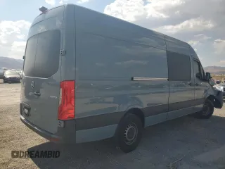 2020 Mercedes-Benz Sprinter Cargo with VIN W1W4ECHY4LT037686, listed as a Copart auction lot 63272734 with 180,277 mi miles and Salvage Title. Bid and sale history available at carsss.com. Image 3.