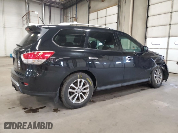 2015 Nissan Pathfinder SV with VIN 5N1AR2MM6FC707979, listed as a Copart auction lot 57514915 with 196,100 mi miles and Salvage title. Bid and sale history available at DreamBid. Image 3.