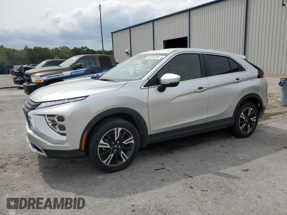 2024 Mitsubishi Eclipse Cross SE with VIN JA4ATWAA4RZ038601, listed as a Copart auction lot 59254285 with 16,995 mi miles and Non repairable. Bid and sale history available at DreamBid. Image 1.