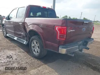 2015 Ford F-150 XL with VIN 1FTEW1CG0FFA55038, listed as a IAAI auction lot 41968878 with 50,189 mi miles and . Bid and sale history available at DreamBid. Image 3.