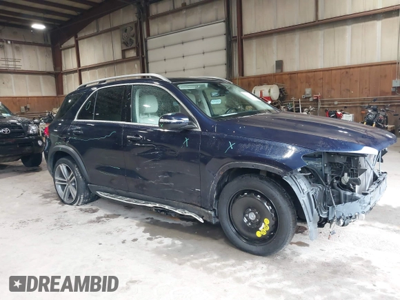 2022 Mercedes-Benz GLE 350 with VIN 4JGFB4KB3NA786559, listed as a IAAI auction lot 42132892 with 22,338 mi miles and . Bid and sale history available at DreamBid. Image 6.