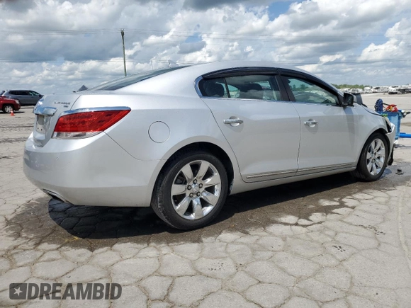 2010 Buick LaCrosse CXS with VIN 1G4GE5EV2AF252960, listed as a Copart auction lot 52744145 with 140,848 mi miles and Salvage Title. Bid and sale history available at DreamBid. Image 3.