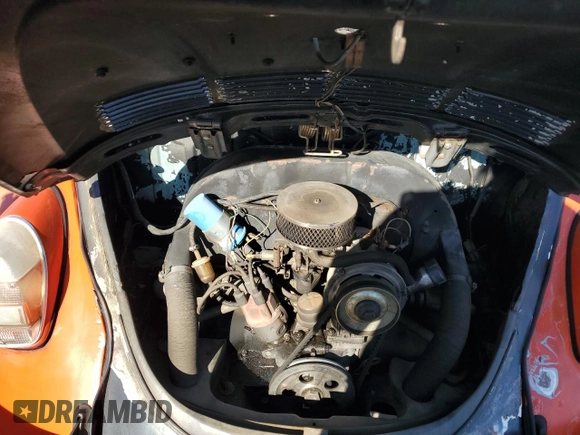 1971 Volkswagen Beetle with VIN 1112883099, listed as a Copart auction lot 87706835 with 8,087 mi miles and Salvage Title. Bid and sale history available at DreamBid. Image 11.