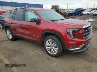 2024 GMC Acadia FWD Elevation z VIN 1GKENKKS7RJ162477, wystawiony jako Copart lot #73876034 z przebiegiem 3912 mil mil oraz Czysty tytuł • Clean title. Historia ofert i sprzedaży dostępna na DreamBid. Obrazek 4.