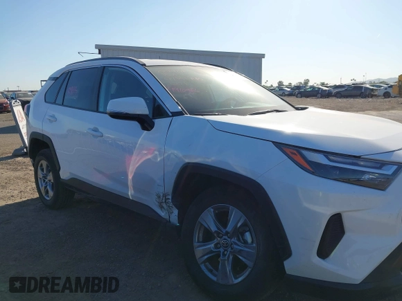 2025 Toyota RAV4 XLE with VIN 2T3W1RFV9SW366293, listed as a IAAI auction lot 41896395 with 10,315 mi miles. Bid and sale history available at carsss.com. Image 13.