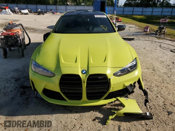 2021 BMW M4 Competition with VIN WBS33AZ05MCF87759, listed as a Copart auction lot 52135584 with 12,146 mi miles. Bid and sale history available at carsss.com. Image 5.