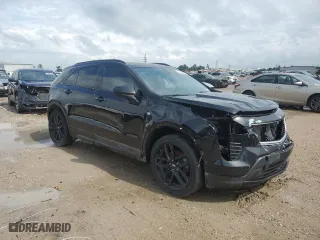 2019 Cadillac XT4 FWD Sport with VIN 1GYFZER43KF171712, listed as a Copart auction lot 54553605 with 81,158 mi miles and Salvage Title. Bid and sale history available at carsss.com. Image 4.