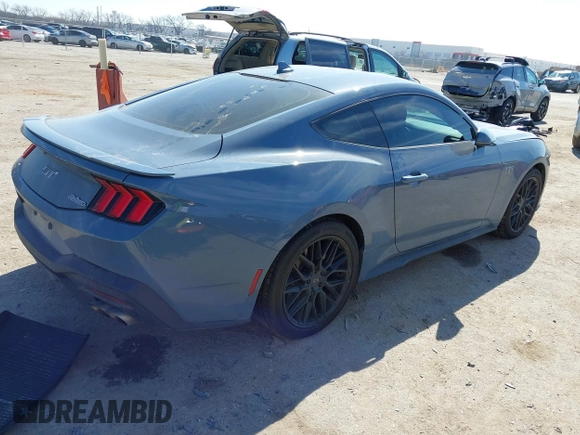 2024 Ford Mustang GT with VIN 1FA6P8CF0R5421629, listed as a IAAI auction lot 41642393 with 18,478 mi miles and . Bid and sale history available at DreamBid. Image 4.