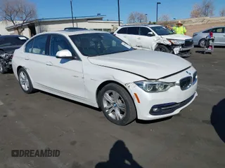2017 BMW 3 Series 330i with VIN WBA8B9C31HK885376, listed as a IAAI auction lot 41607968 with 109,096 mi miles. Bid and sale history available at carsss.com. Image 1.