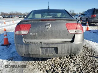 2011 Mercury Milan with VIN 3MEHM0HA8BR600626, listed as a Copart auction lot 88972105 with 132,297 mi miles and Salvage Title. Bid and sale history available at carsss.com. Image 6.