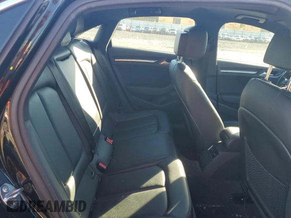2017 Audi A3 Sedan Premium Plus with VIN WAUGUGFF5H1074962, listed as a Copart auction lot 73351784 with 41,506 mi miles and Salvage Title. Bid and sale history available at carsss.com. Image 10.