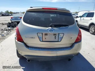 2007 Nissan Murano SL with VIN JN8AZ08T97W522355, listed as a Copart auction lot 48253575 with 127,030 mi miles and Salvage Title. Bid and sale history available at carsss.com. Image 6.