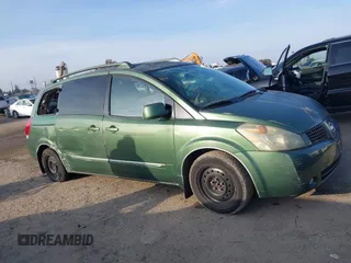 2004 Nissan Quest S with VIN 5N1BV28UX4N351273, listed as a IAAI auction lot 41612051 with Not Provided miles. Bid and sale history available at carsss.com. Image 13.
