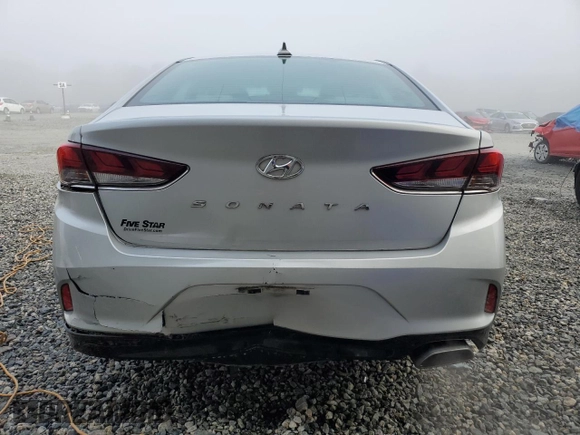 2018 Hyundai Sonata Sport Plus with VIN 5NPE34AF6JH626924, listed as a Copart auction lot 84609274 with 47,750 mi miles and Salvage Title. Bid and sale history available at carsss.com. Image 6.