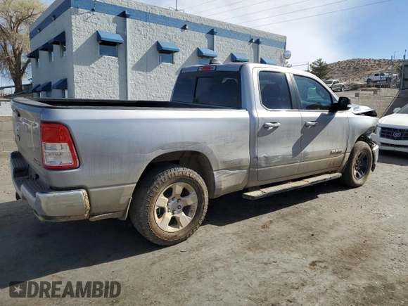 2022 Ram 1500 Big Horn with VIN 1C6SRFBT4NN237083, listed as a Copart auction lot 49165675 with 98,109 mi miles and Salvage title. Bid and sale history available at DreamBid. Image 3.